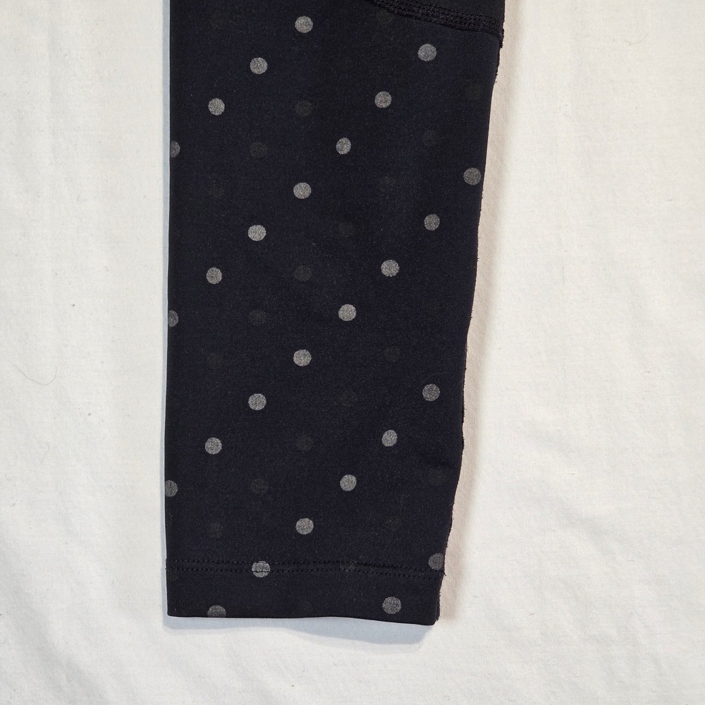 Nike Dri-FIT Womens Black Reflective Polka Dot Running Leggings CJ5567-10 Size M - Picture 16 of 16